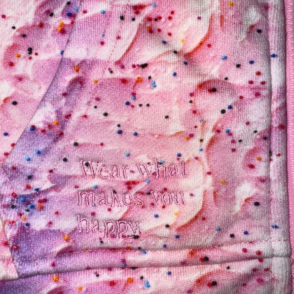 Terez Girl 5 Oversized Hoodie Tie Dye Frosting Everyday Casual School Soft Cozy - Picture 4 of 6